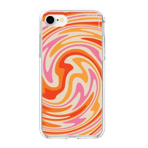 iPhone Case - Retro Modern Liquid Swirl
