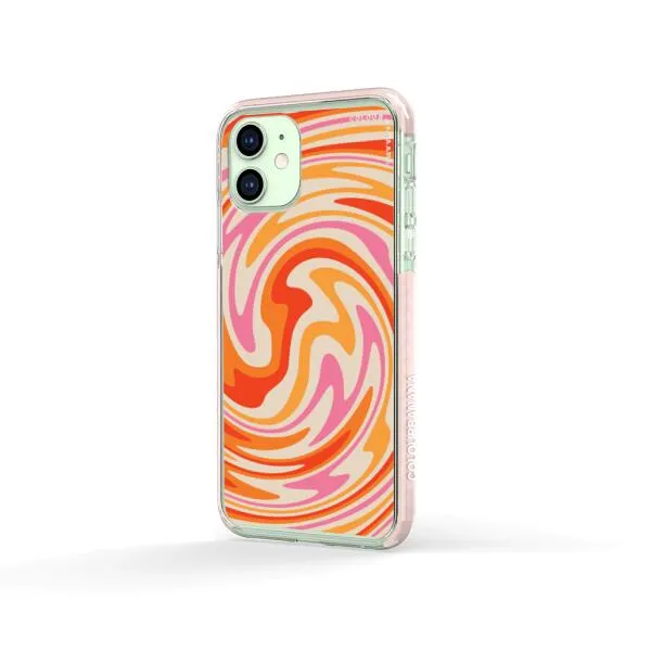 iPhone Case - Retro Modern Liquid Swirl