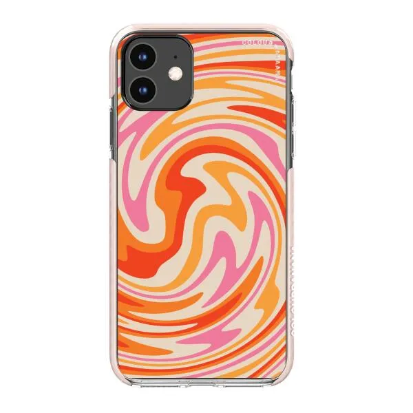 iPhone Case - Retro Modern Liquid Swirl