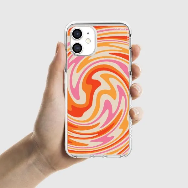 iPhone Case - Retro Modern Liquid Swirl