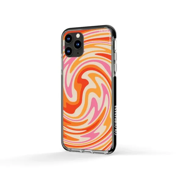 iPhone Case - Retro Modern Liquid Swirl