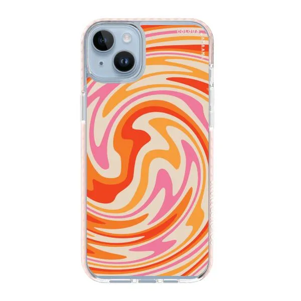 iPhone Case - Retro Modern Liquid Swirl