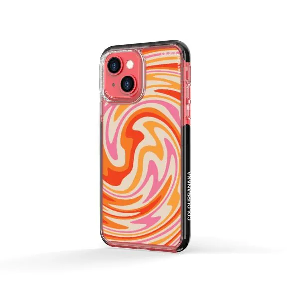 iPhone Case - Retro Modern Liquid Swirl