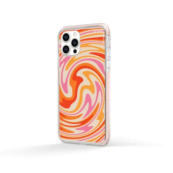 iPhone Case - Retro Modern Liquid Swirl