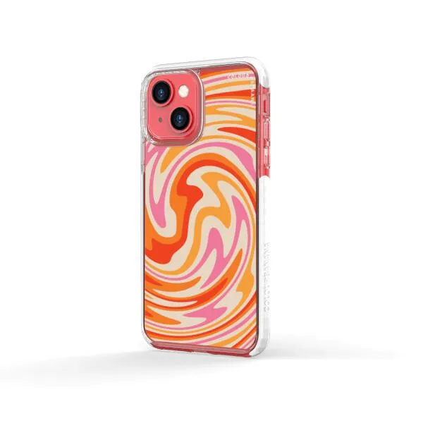 iPhone Case - Retro Modern Liquid Swirl