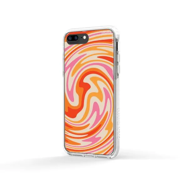 iPhone Case - Retro Modern Liquid Swirl