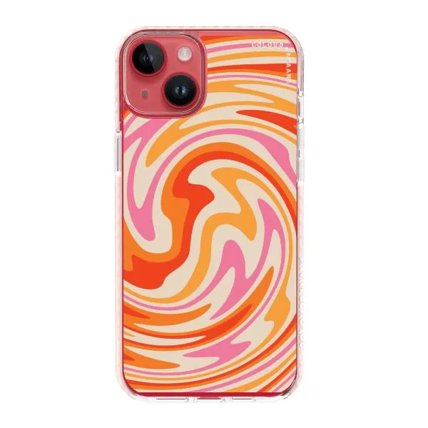iPhone Case - Retro Modern Liquid Swirl