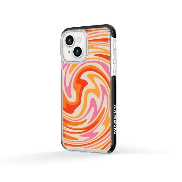 iPhone Case - Retro Modern Liquid Swirl