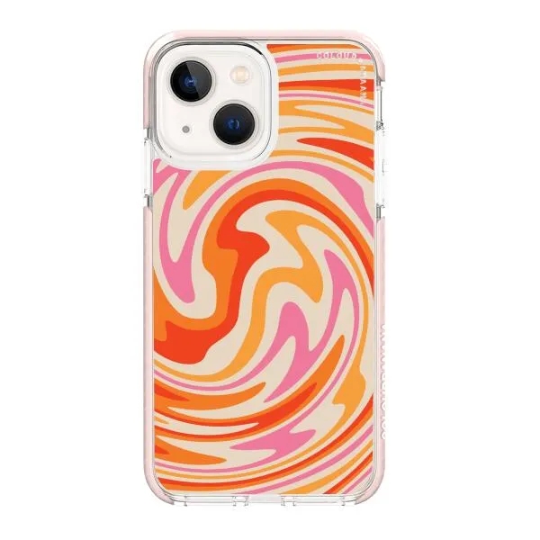 iPhone Case - Retro Modern Liquid Swirl