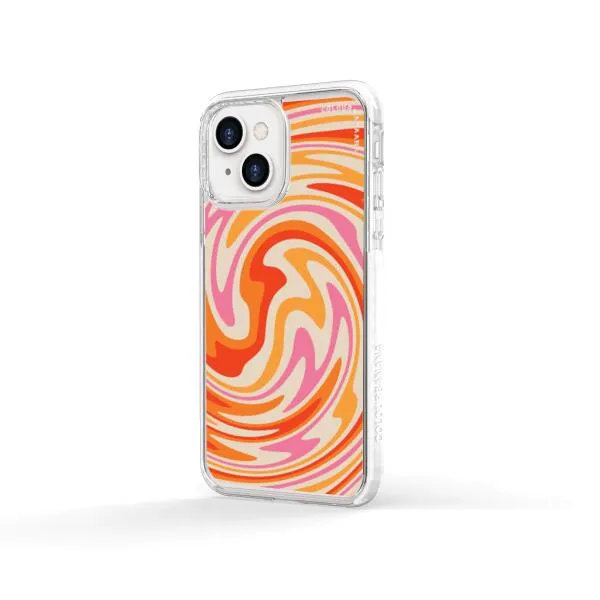 iPhone Case - Retro Modern Liquid Swirl