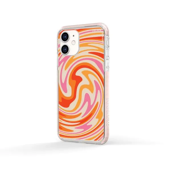 iPhone Case - Retro Modern Liquid Swirl