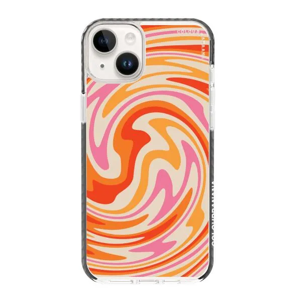 iPhone Case - Retro Modern Liquid Swirl
