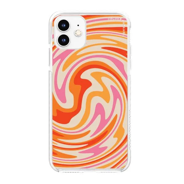 iPhone Case - Retro Modern Liquid Swirl