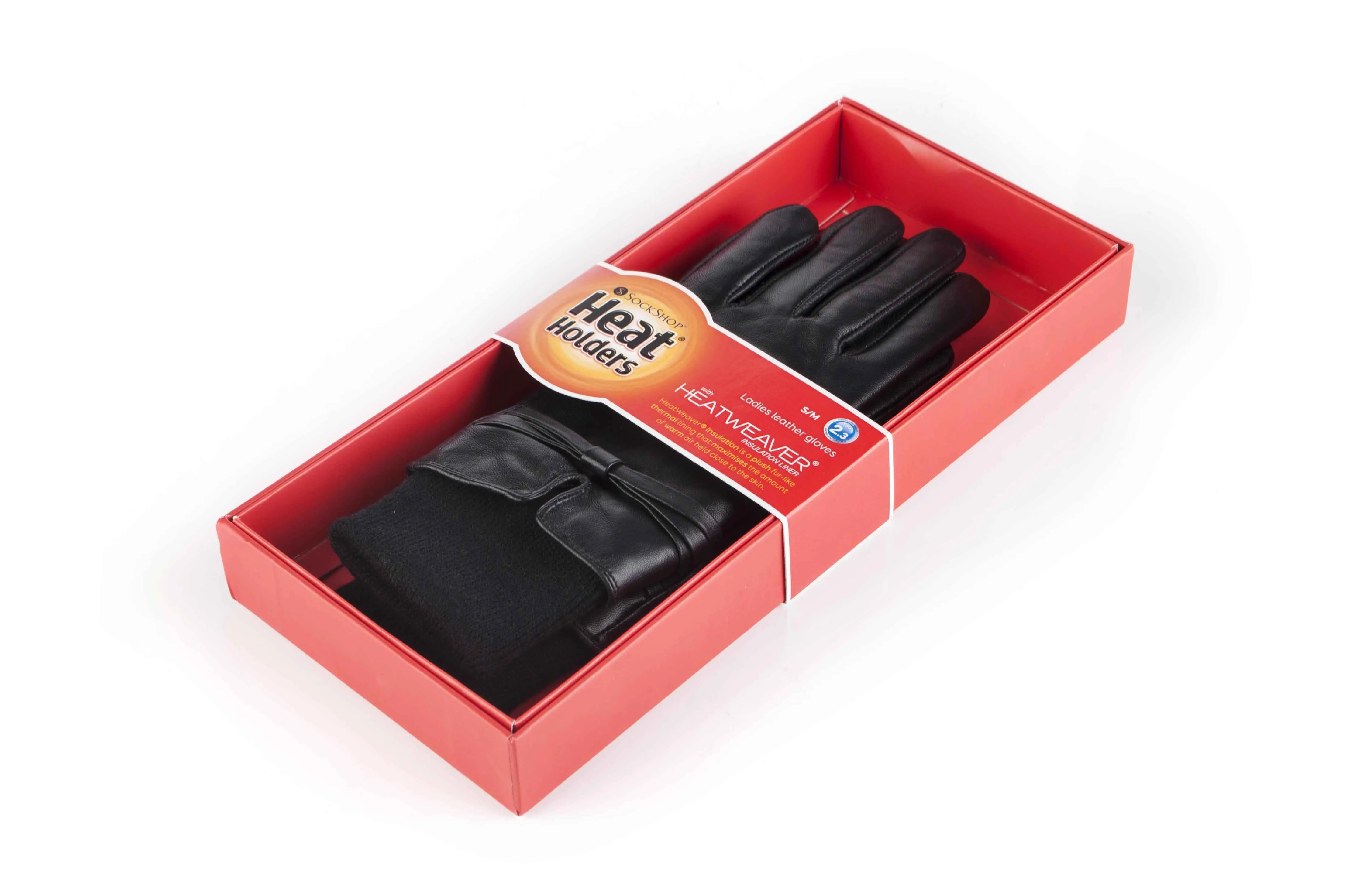 Ladies Leather Gloves - Black