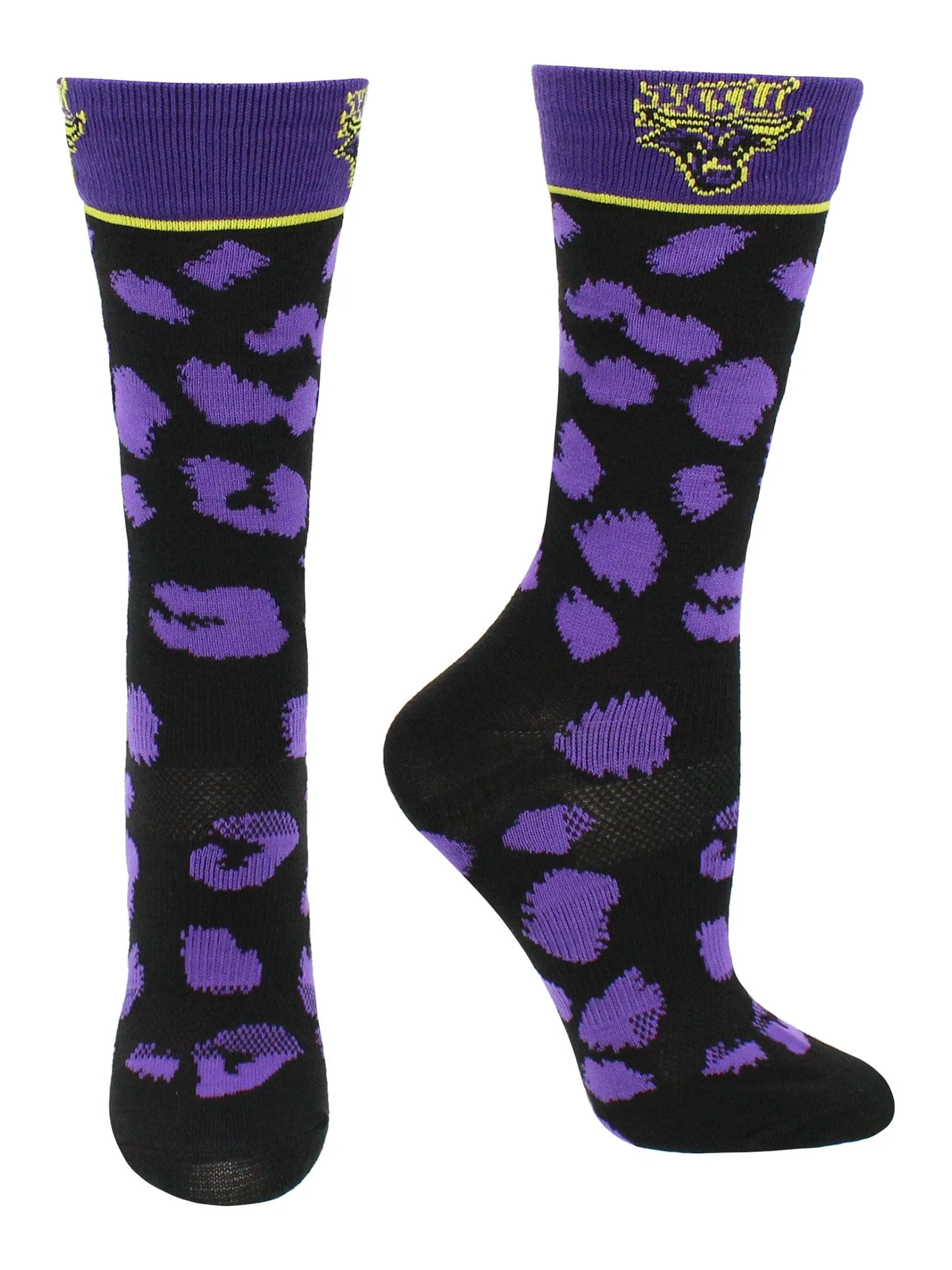 Minnesota State Mavericks Socks Womens Savage Crew Socks