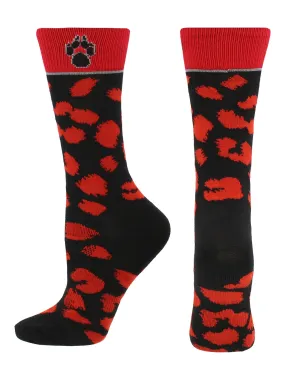 New Mexico Lobos Socks Womens Savage Crew Socks