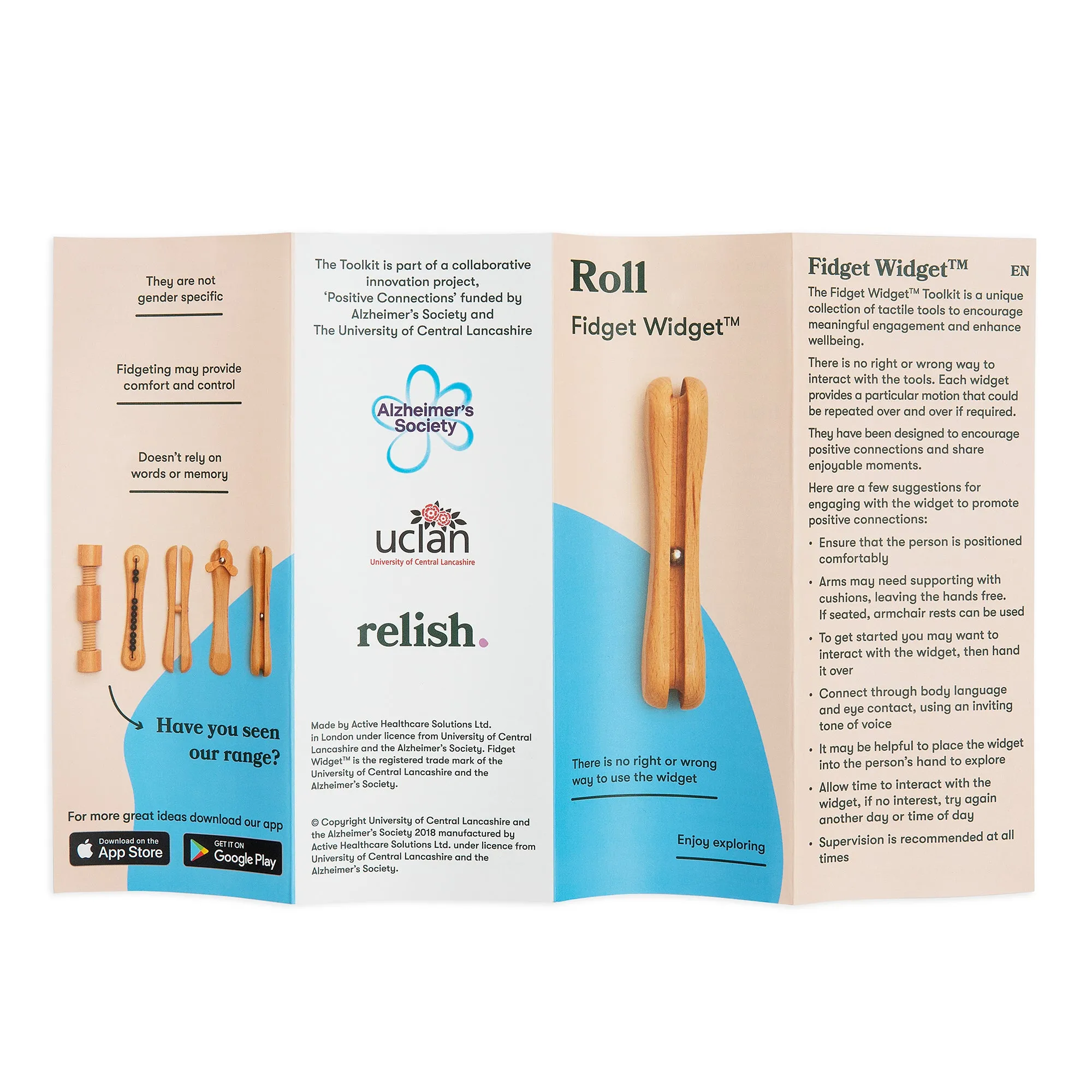 Roll Fidget Widget