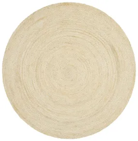Round Jute Sand Rug