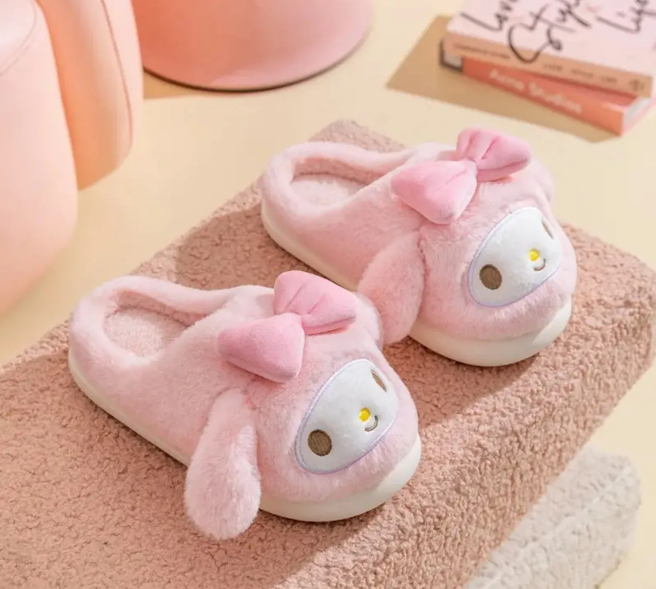 Sanrio Melody Children's Slippers, Hello  Kitty Collection