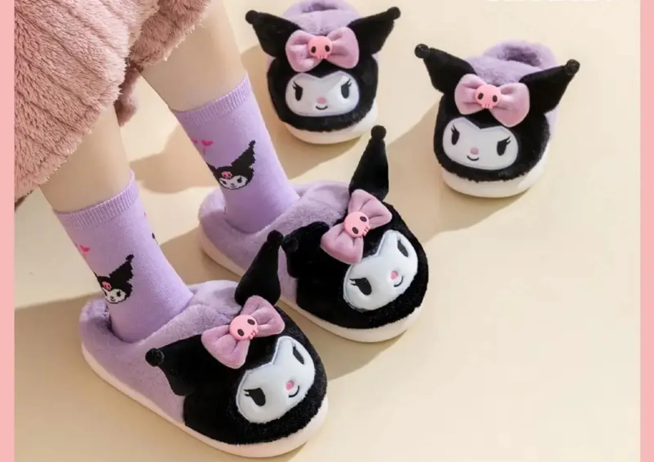Sanrio Melody Children's Slippers, Hello  Kitty Collection
