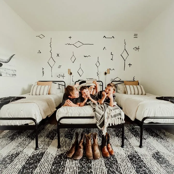 South West Lines Wall Decals