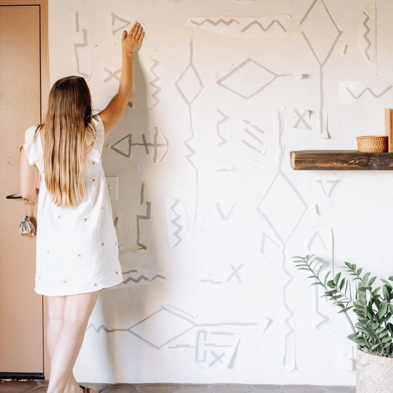 South West Lines Wall Decals