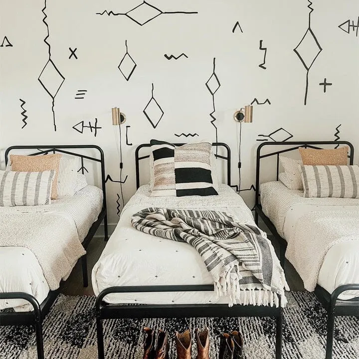 South West Lines Wall Decals