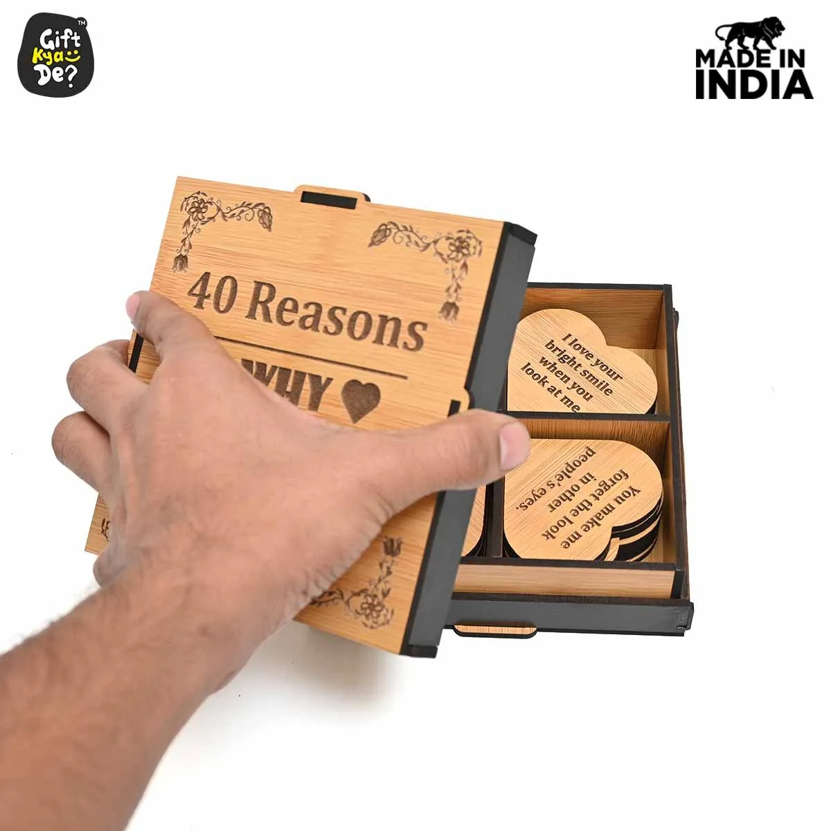 Surprise Love Box - 40 Reasons Why I Love You