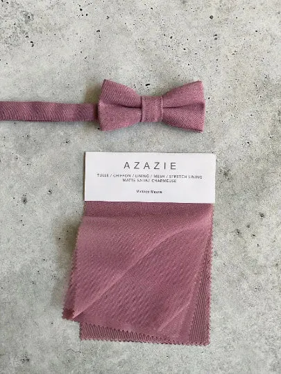 Vintage Mauve Cotton Neck Tie