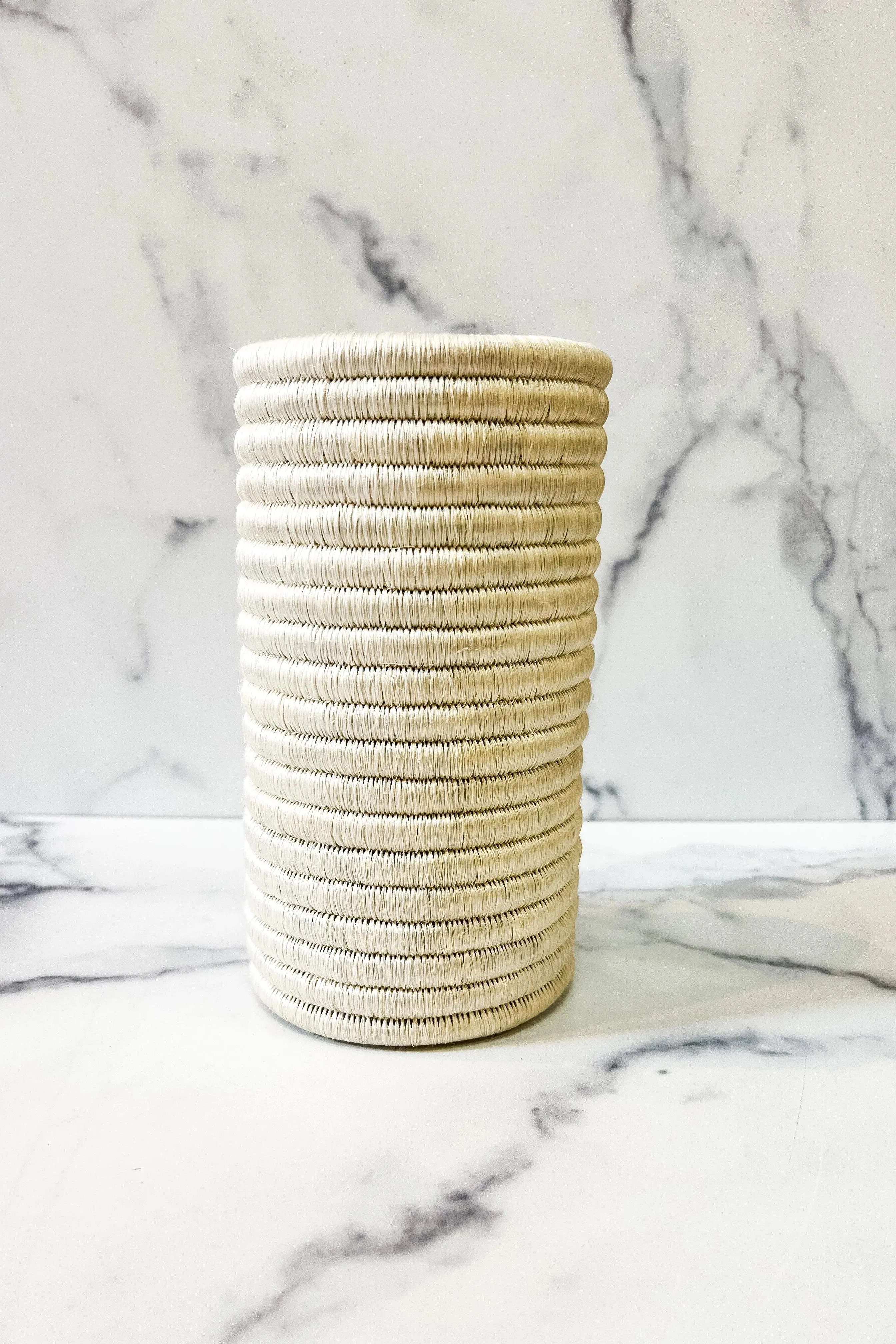 White Light Flower Vase