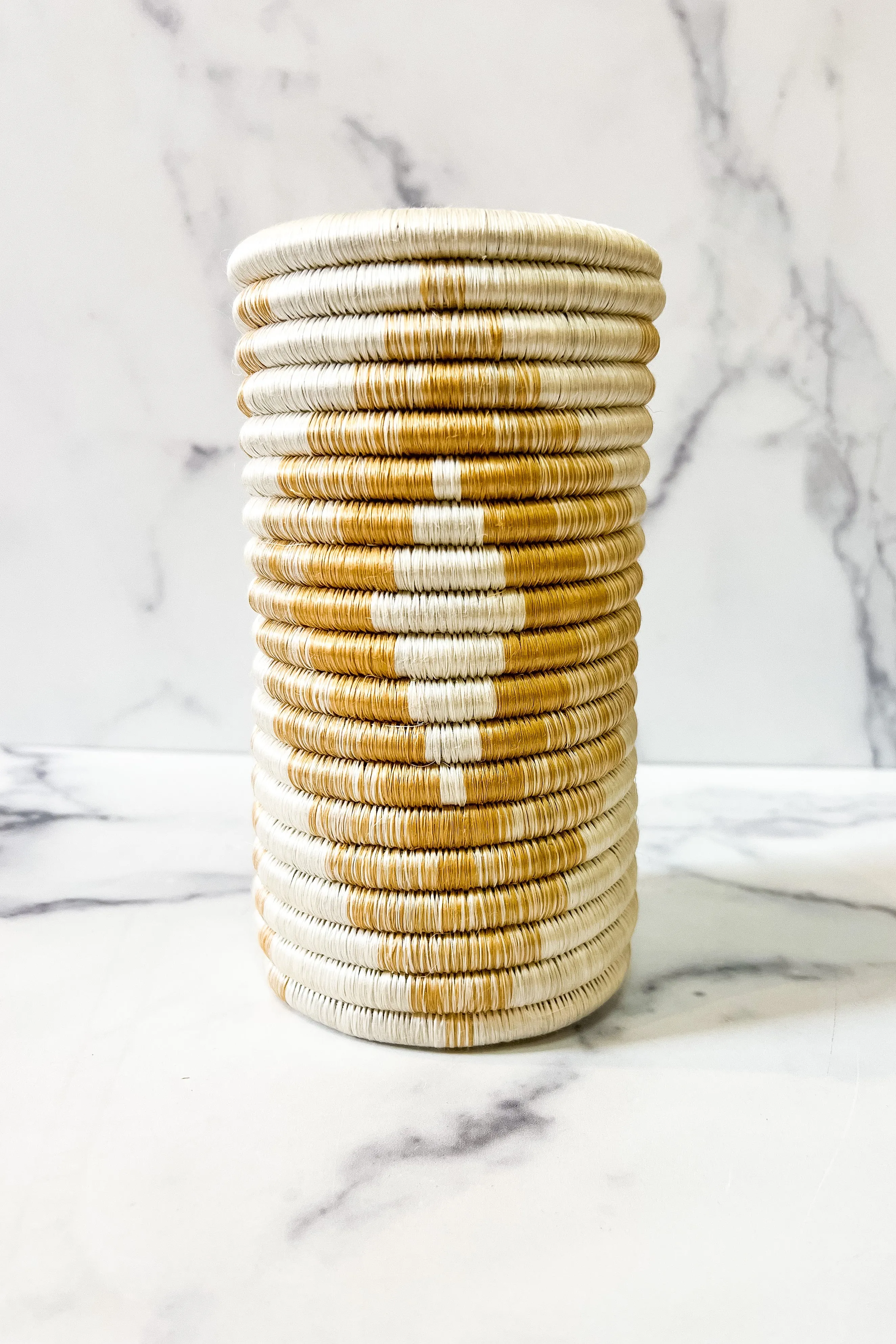 White Light Flower Vase