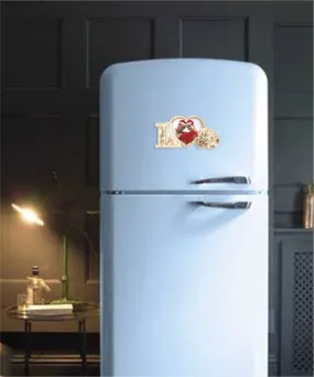 Wooden Fridge Magnet