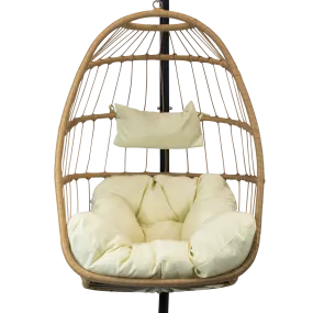 Zen Linen SpunPoly Cushion Set for Hanging Pod
